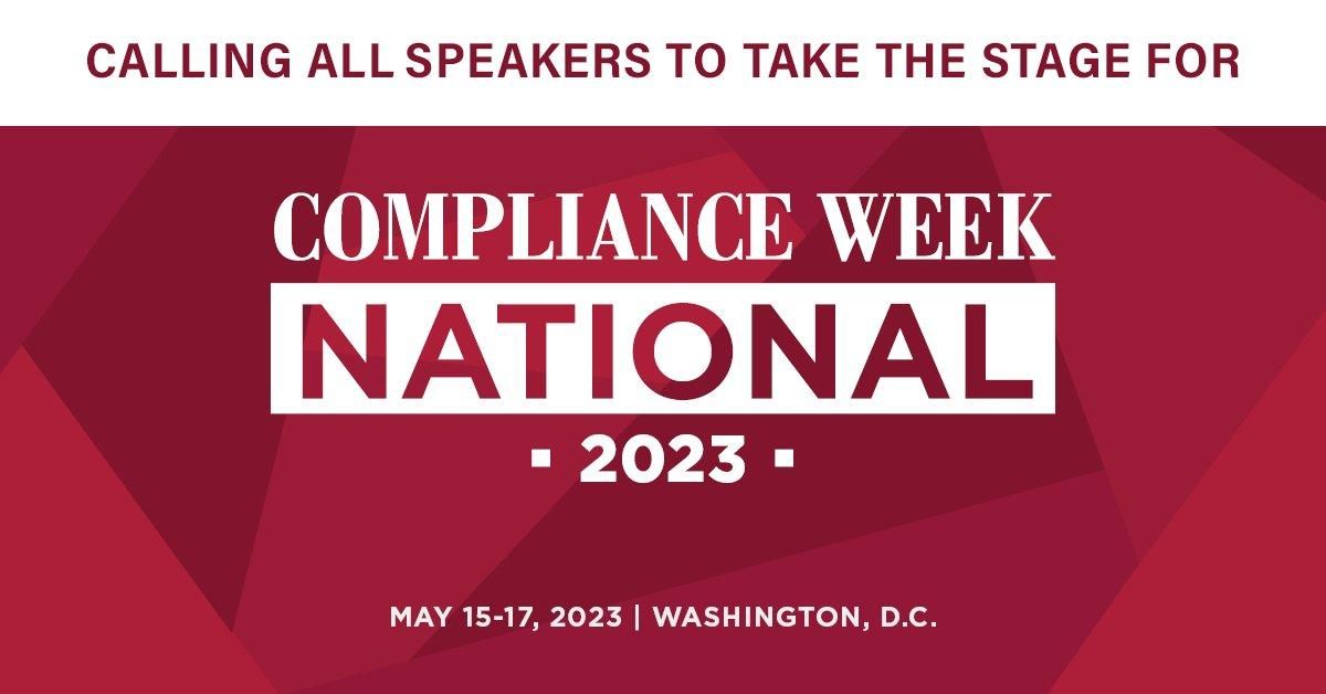 Compliance Week National 2023